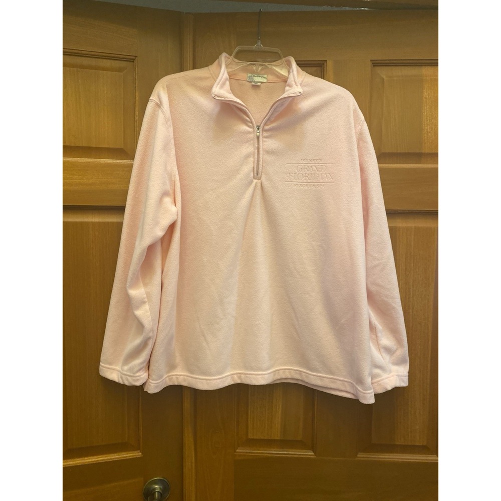 Disney's Grand Floridian Pink Fleece Sweatshirt Grand Floridian 2X Plus Size